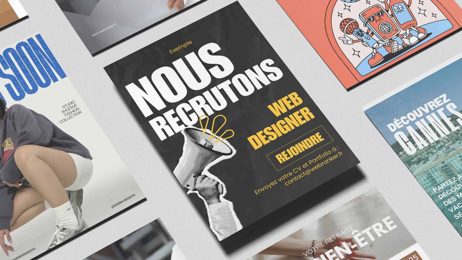 Mockup flyer et brochure